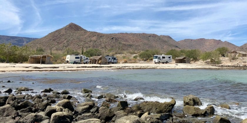 Living In A Camper By The Beach