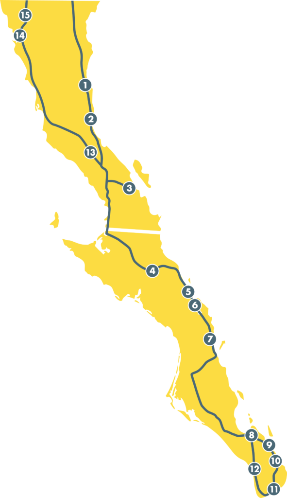 Baja Map