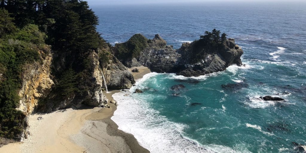 Big Sur along the Pacific Coast Highway