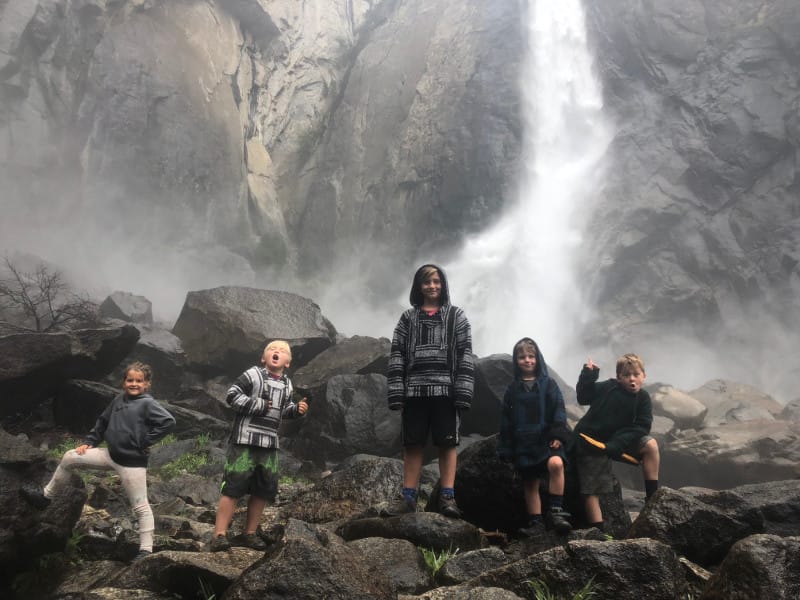 lower yosemite falls