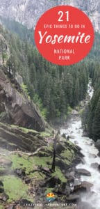 There are so many epic things to do in Yosemite National Park it can be hard to pick where to spend your time! Here is our list of the top 21 things you don't want to miss when you visit with kids! Everything from hiking, camping and tips on how to have a great time! So much fun and adventure to be had!