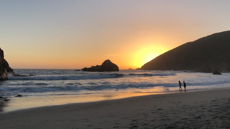 Pfeiffer Beach sunset