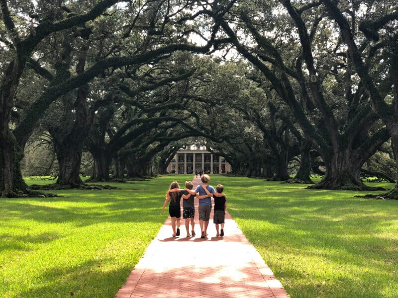 Oak Alley Plantation best plantation tour new orleans