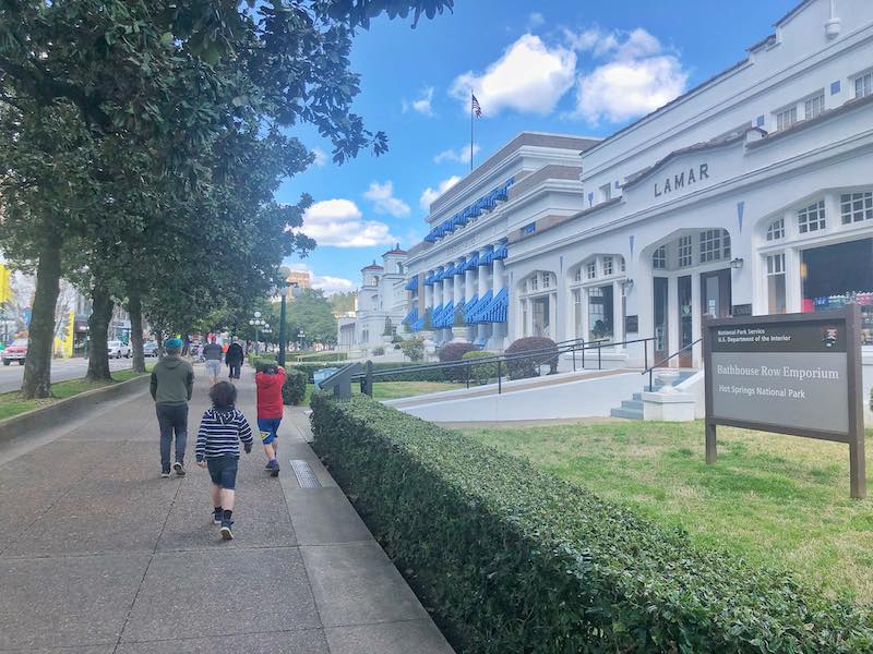 streets of hot spring