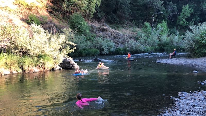 Russian River in California