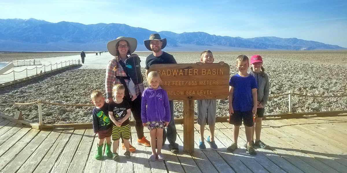 Badwater Basin in Death Valley