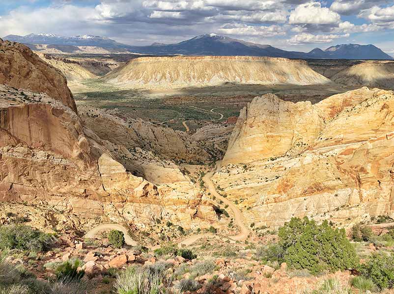Burr Trail into Capitol Reef