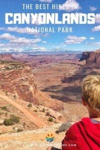 In this post we share the best hikes in Canyonlands National Park. We know you will enjoy Canyonlands beautiful and unique landscape on these awesome hikes!