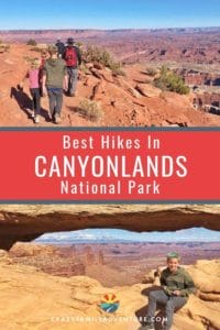 In this post we share the best hikes in Canyonlands National Park. We know you will enjoy Canyonlands beautiful and unique landscape on these awesome hikes!