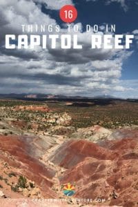 We love hiking in Capitol Reef! It is an awesome place and in this post we share 8 of the best hikes in Capitol Reef National Park!