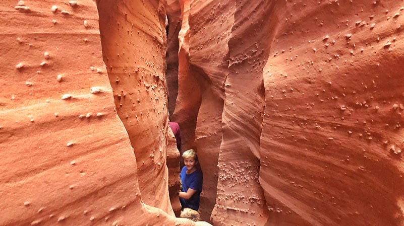 Peek-a-Boo and Spooky Slot Canyon Hike in Grand Staircase Escalante 