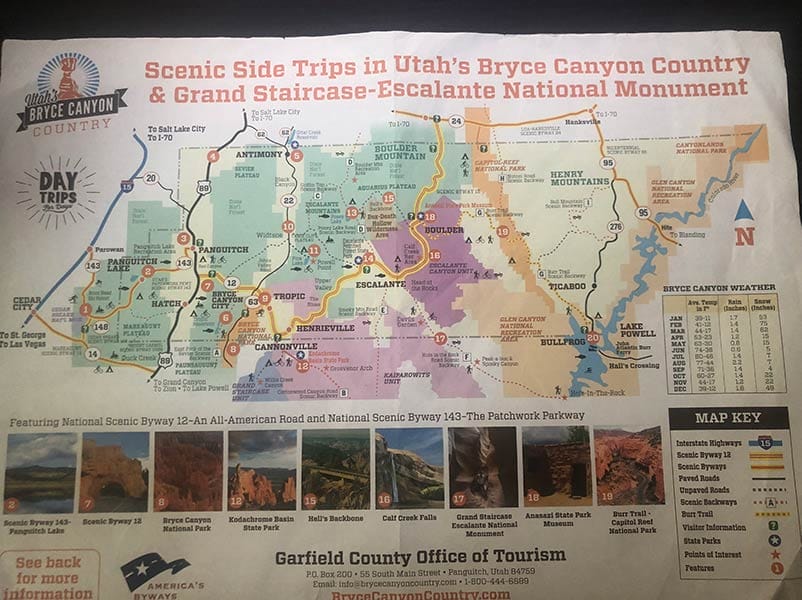 Scenic Drives in Grand Staircase Escalante