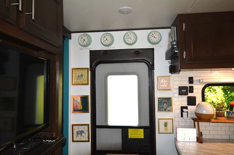 RV Door area