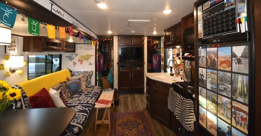 remodeled travel trailer pictures