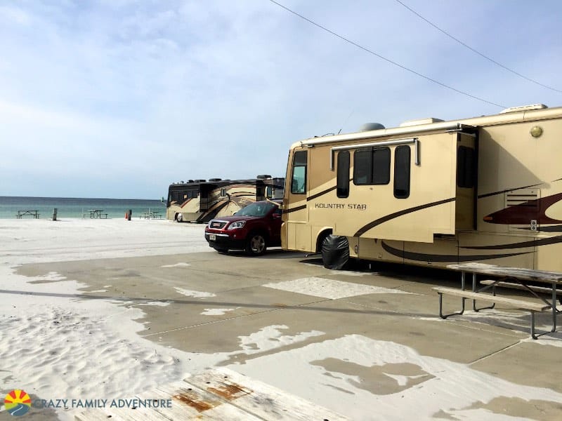 Camp Gulf RV Park is perfect for beach camping in Destin! 