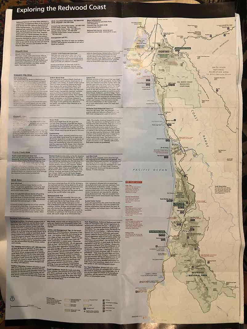 23 Magical Things To Do In Redwood - RedwoodsNationalParkMap Rsz