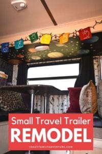 Check out all of the ways we made our travel trailer feel like the best home! Here we share all of the awesome products used in our Travel Trailer Remodel.