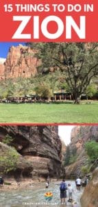 Find out 15 Awesome things to do in Zion National Park. Zion is a busy, but gorgeous park and we are sure you will love these ideas!