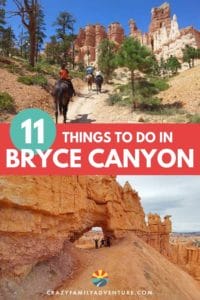 Check out this great guest post on the top 11 Awesome Things To Do in Bryce Canyon National Park. Enjoy hikes, tours, horseback rides and more!