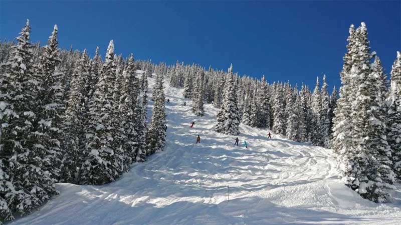 Peak 10 in Breckenridge Skiing in Colorado,one of the best family ski resorts in Colorado