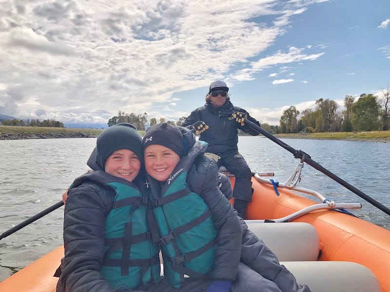 Float in the Yellowstone River