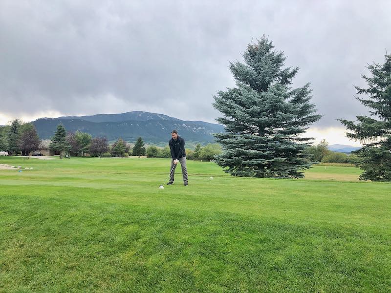 Golfing in Red Lodge