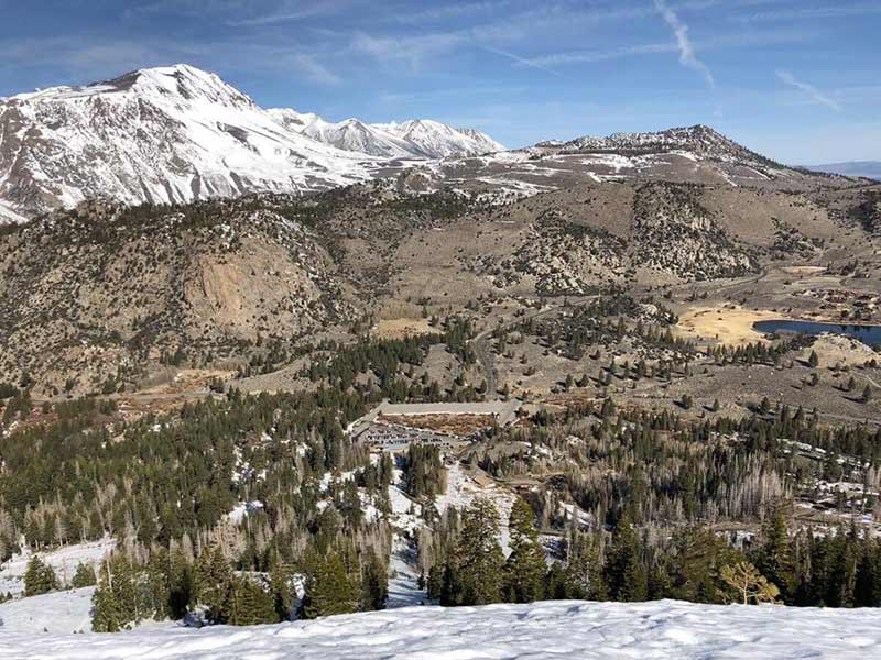 View of June Mountain,Best family ski resorts