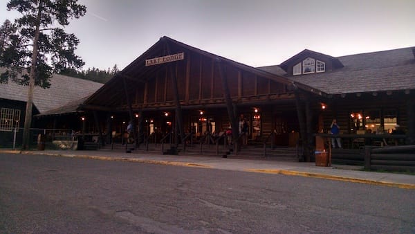Lake Lodge in Yellowstone