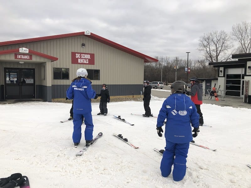 Ski Lessons at Wilmot Mountain