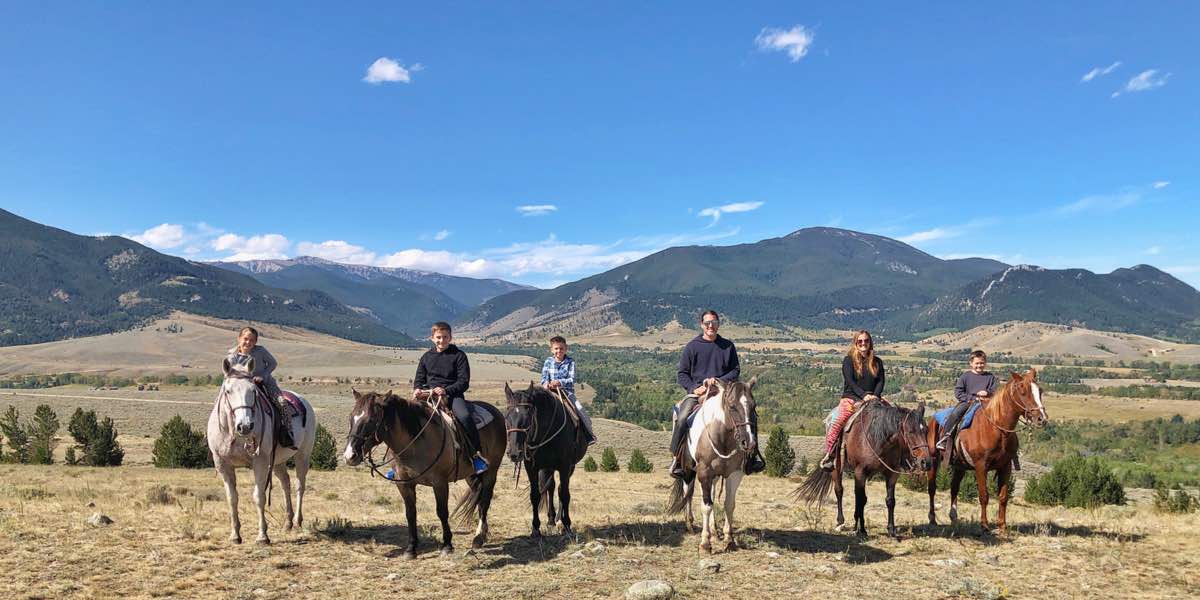 Horseback Riding Red Lodge