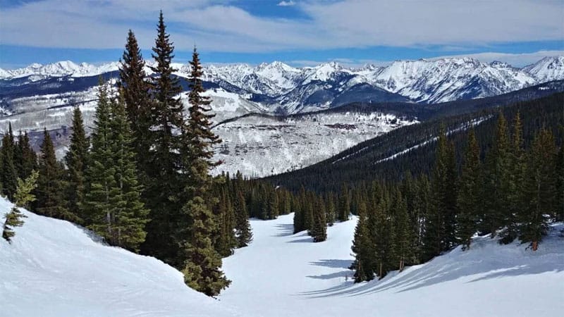 Vail Colorado skiinng