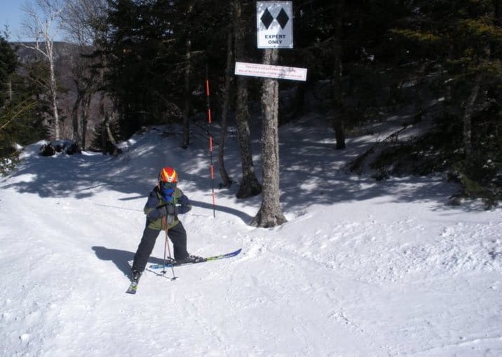 A kid skiing in Vermont, Best family ski resorts