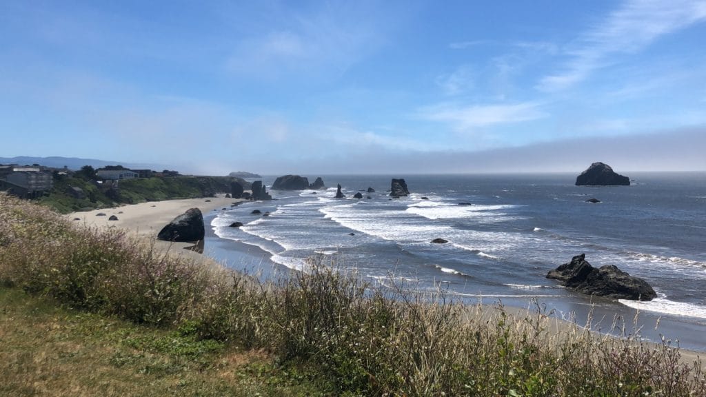 Coquille Point on the Oregon Coast