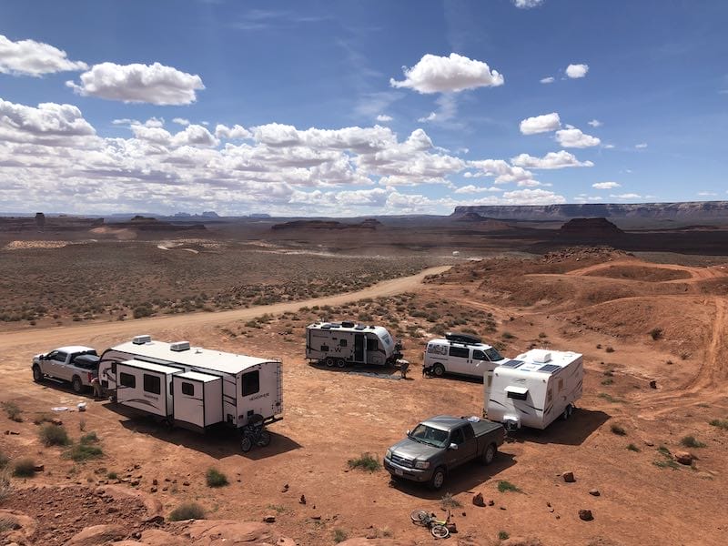 Boondocking Camping Spot