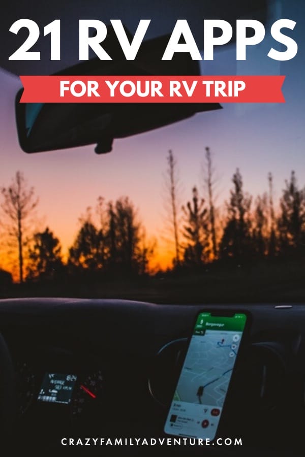 free apps for rv travel