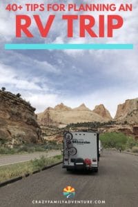 We have been living, working and traveling full time in an RV for the last 6 years with 4 kids. Below we share what we have learned as full time RVers to help you with planning an RV trip!