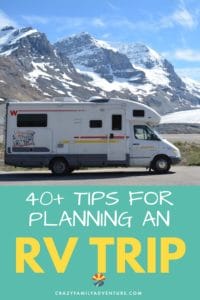 We have been living, working and traveling full time in an RV for the last 6 years with 4 kids. Below we share what we have learned as full time RVers to help you with planning an RV trip!