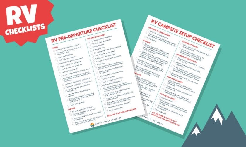 RV Checklist Featured