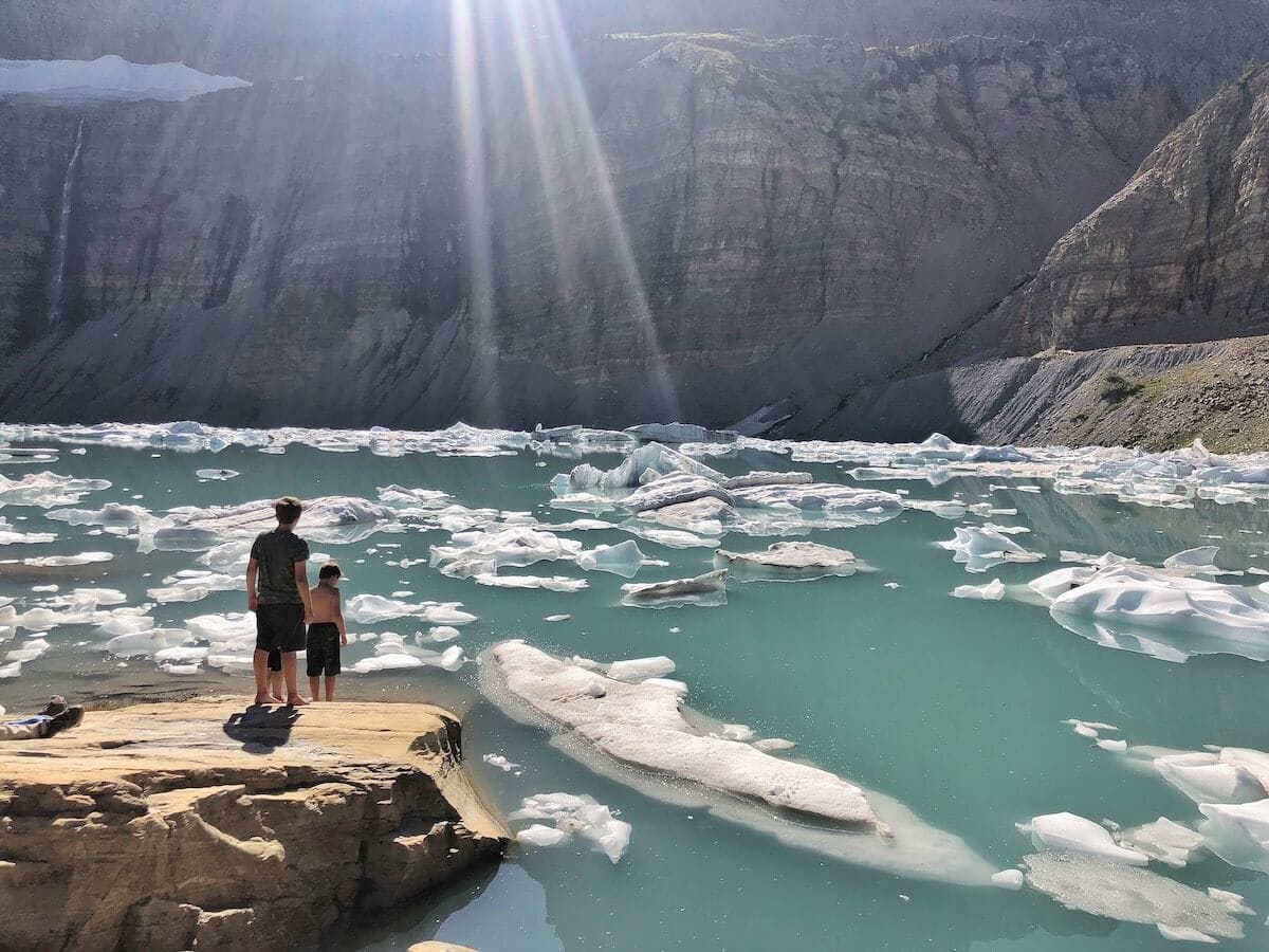 Grinnell Glacier Hike In Glacier National Park