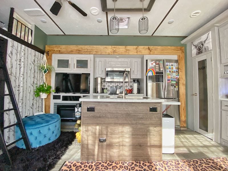 RV Remodel Idea Kitchen