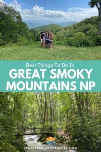 Check out all our recommendations for things to do in Great Smoky Mountains National Park with kids! From hiking to beautiful places the Smoky Mountains are a great place for a Tennessee vacation. Come check out our 3 day itinerary filled with all of the best things to do in the Smoky Mountains! 