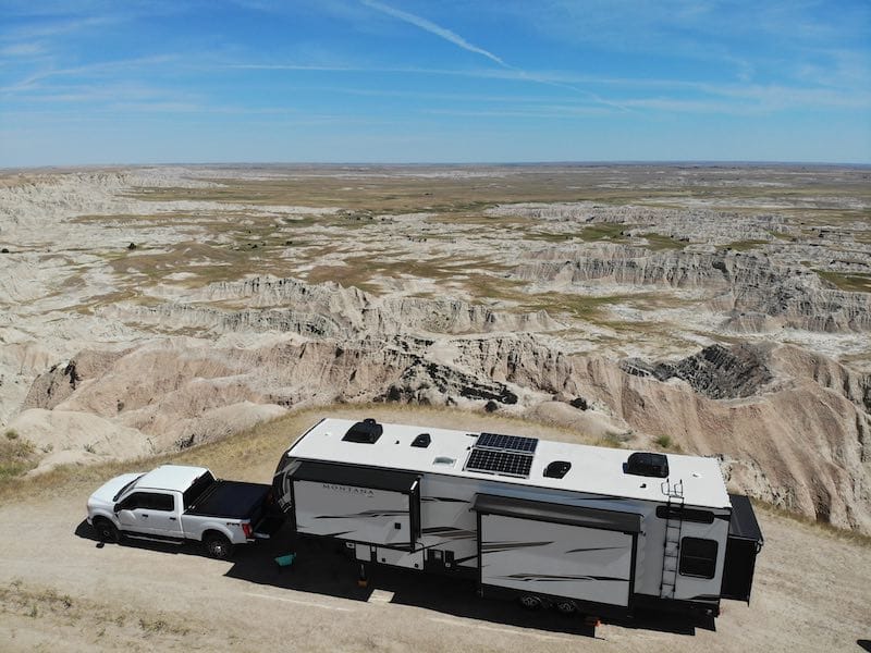 Badlands RV spot