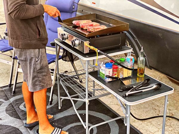 RV Kitchen Accessories -Blackstone Griddle