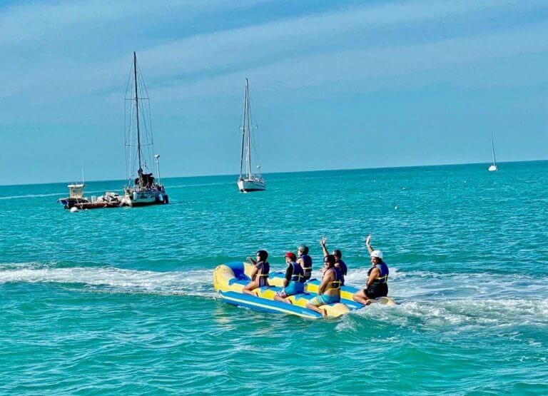 Things To Do In Key West Featured Image on Banana Boats