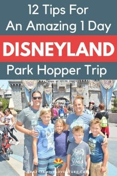 We kept hearing it couldn't be done. Knocking out both parks in one day. But looking at the prices we decided it could be done and it would be done. Here are our 12 tips to enjoy an amazing 1 day Disneyland Park Hopper Trip!