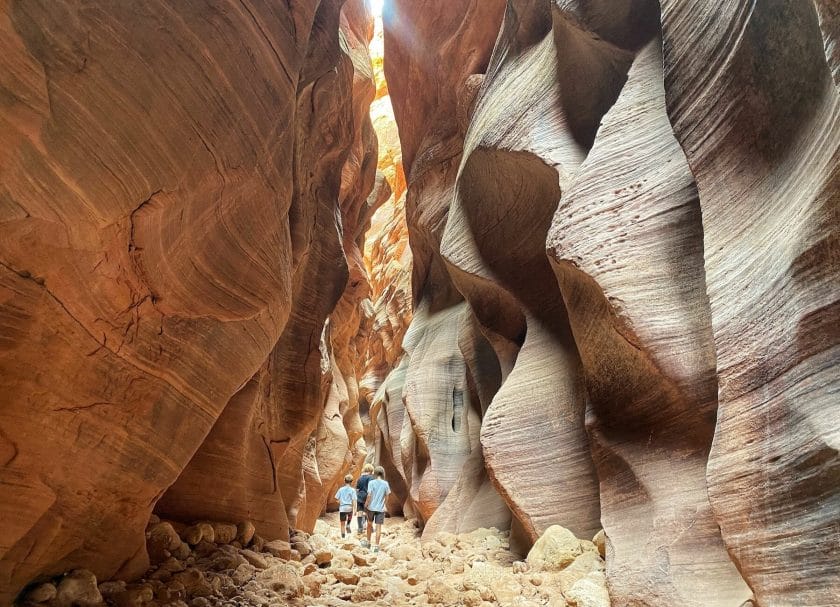 Wire pass to buckskin gulch in Grand Escalante