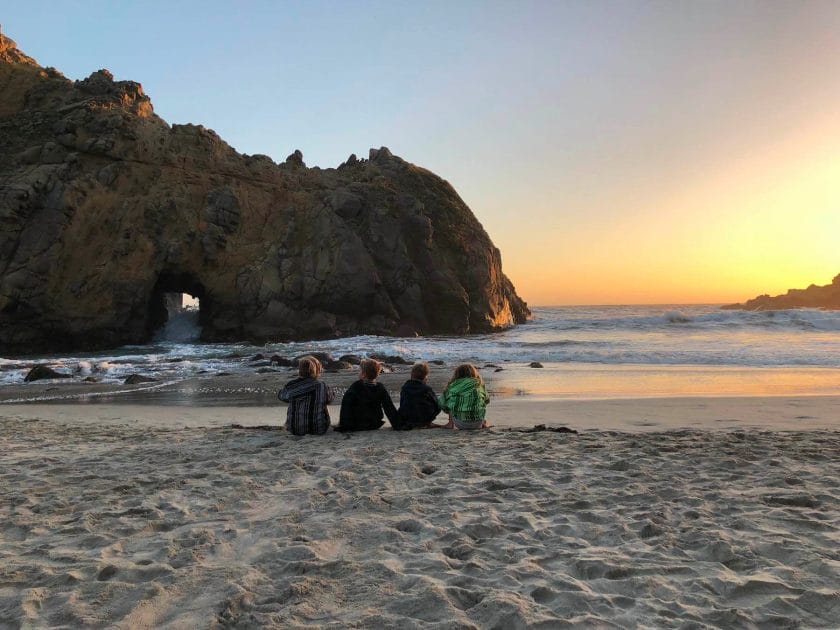 Pfeiffer Big Sur State Park Beach in Big Sur 