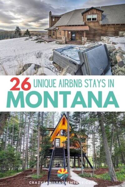 There are so many fun things to do in Montana that you are going to want the best place to stay! Winter or summer these Montana Airbnbs are an awesome choice! Had out for some fun with kids or without for some of top places to stay. These Airbnbs are in beautiful places and are so cool and unique! Come check them out and pick your favorite one as a basecamp for your adventure. P.S. 17 of them have hot tubs with amazing views!! 