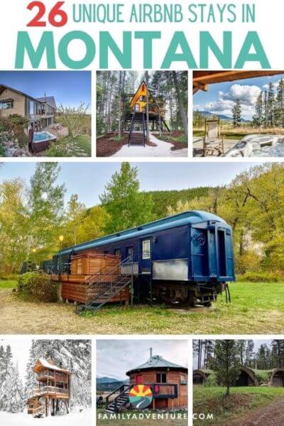 There are so many fun things to do in Montana that you are going to want the best place to stay! Winter or summer these Montana Airbnbs are an awesome choice! Had out for some fun with kids or without for some of top places to stay. These Airbnbs are in beautiful places and are so cool and unique! Come check them out and pick your favorite one as a basecamp for your adventure. P.S. 17 of them have hot tubs with amazing views!! 