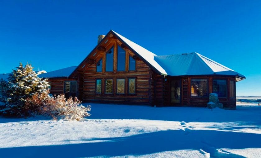 Montana VRBO Log Cabin
